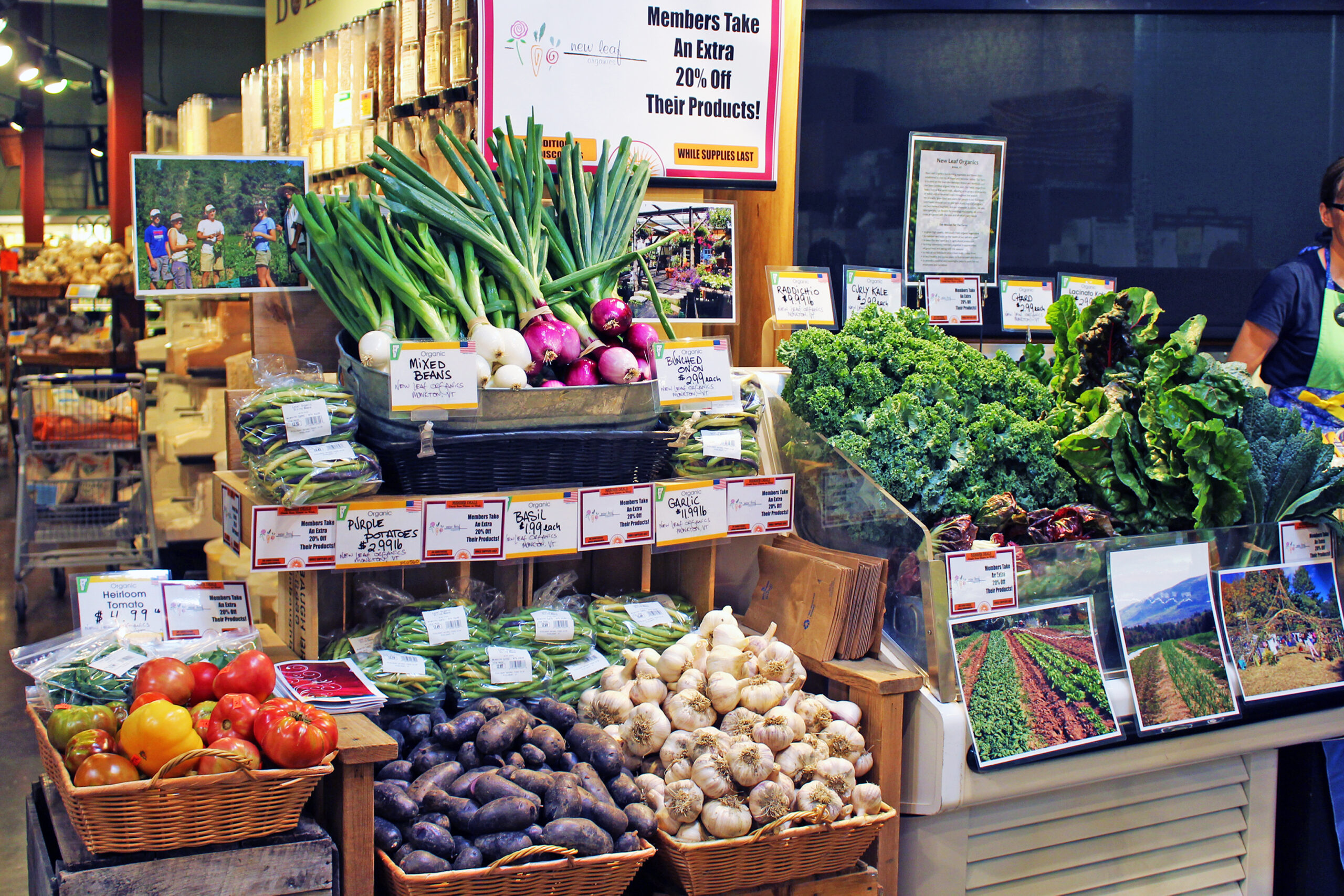 New Leaf Organics Member Deals Pow Middlebury Food Co Op