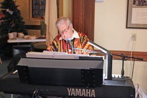 Fred at the piano!