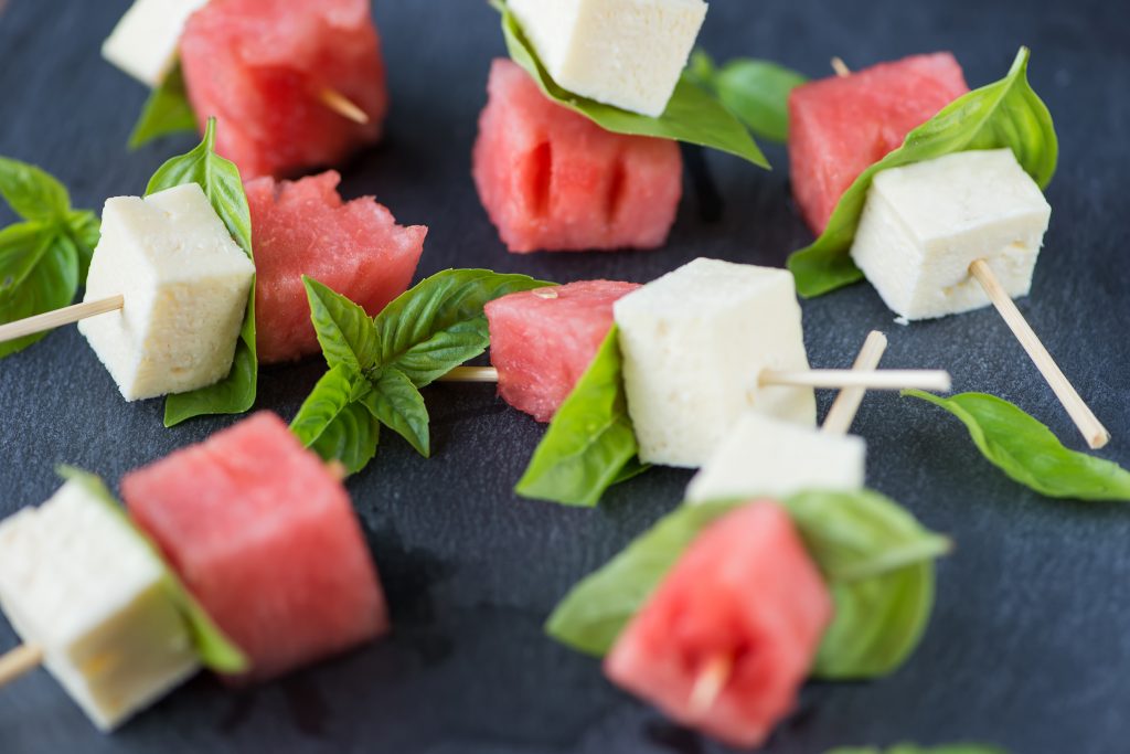 Watermelon Feta Appetizers - Middlebury Food Co-op