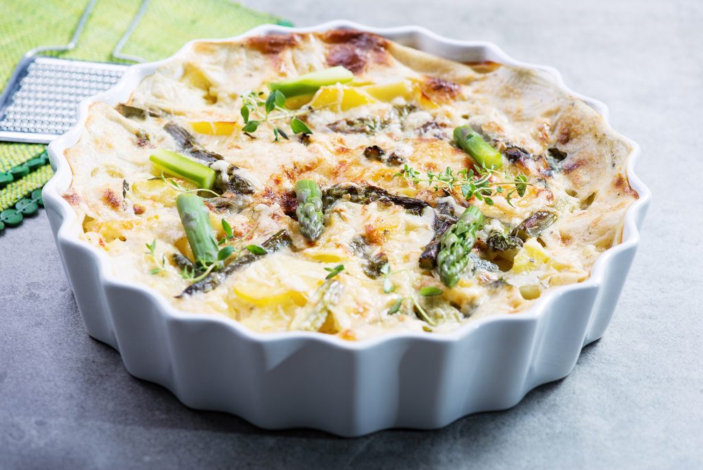 Potato Asparagus Gratin - Middlebury Food Co-op