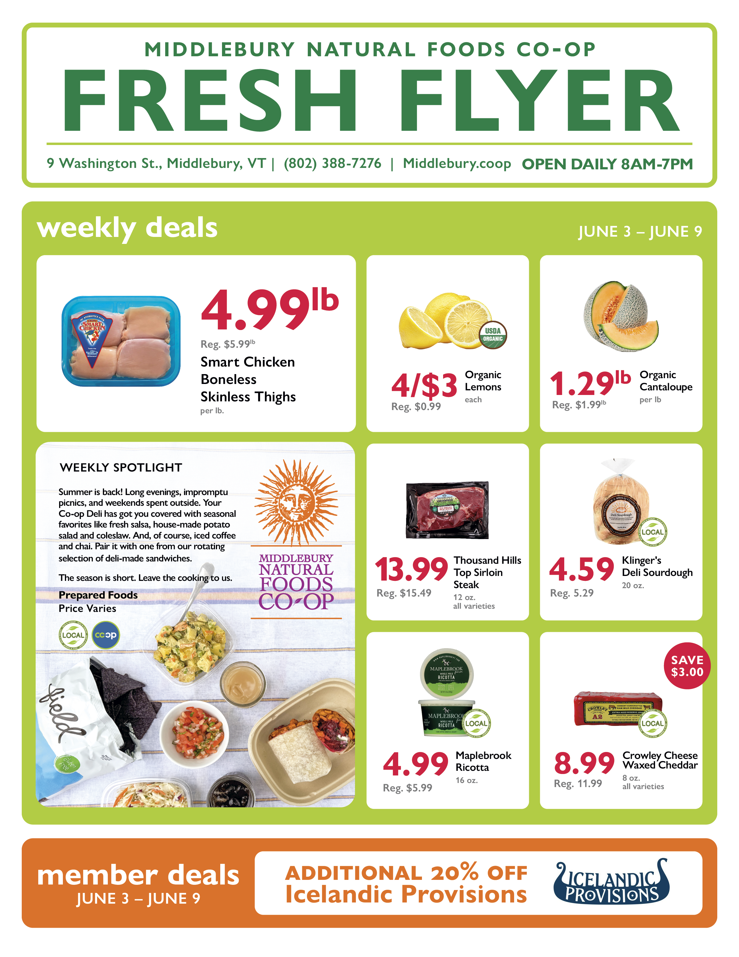 Fresh Deals from June 3-9