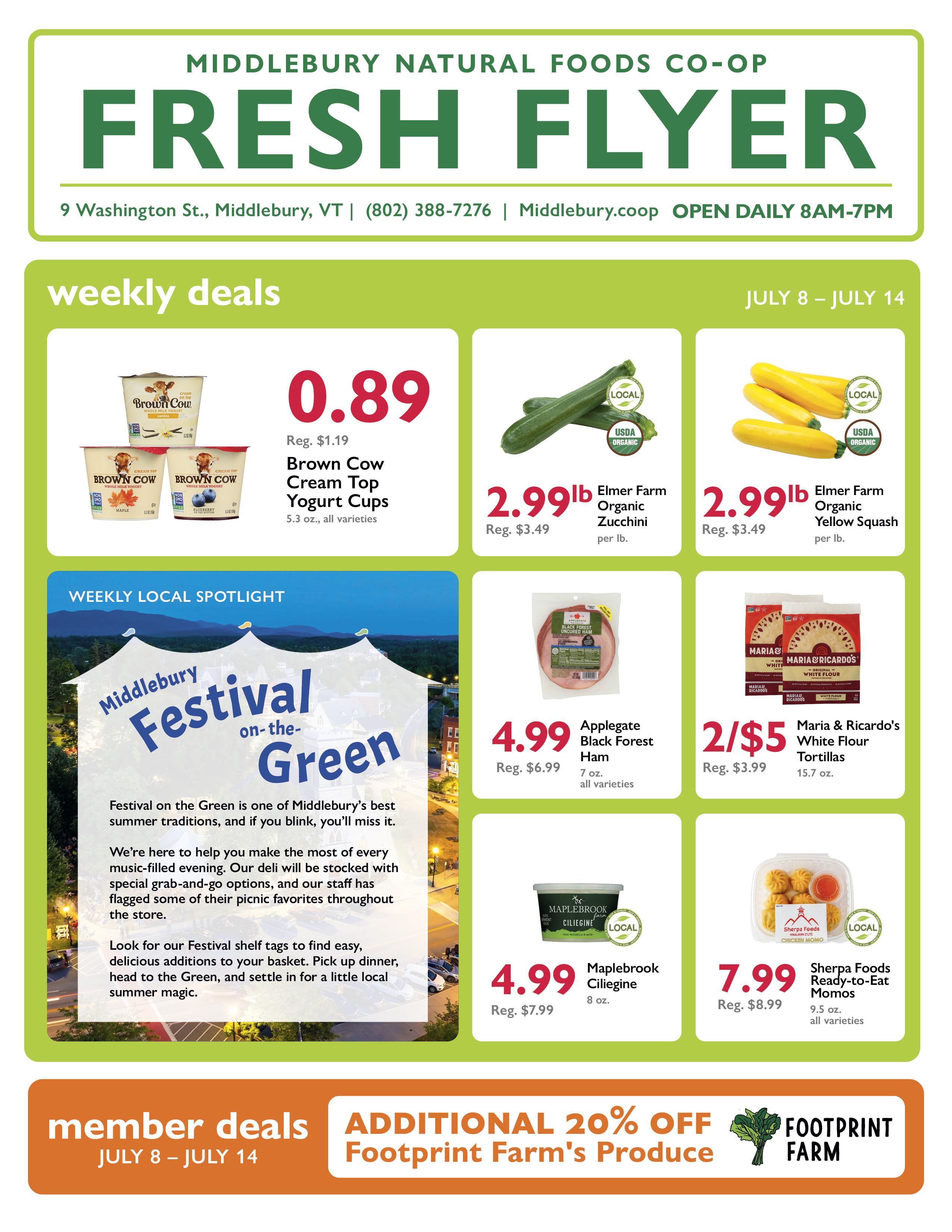 Weekly Deals August 8-14