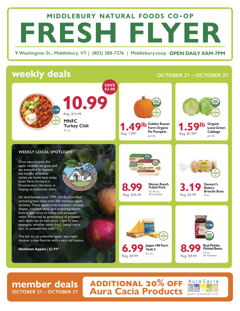 Fresh Flyer 10/21-10/27
